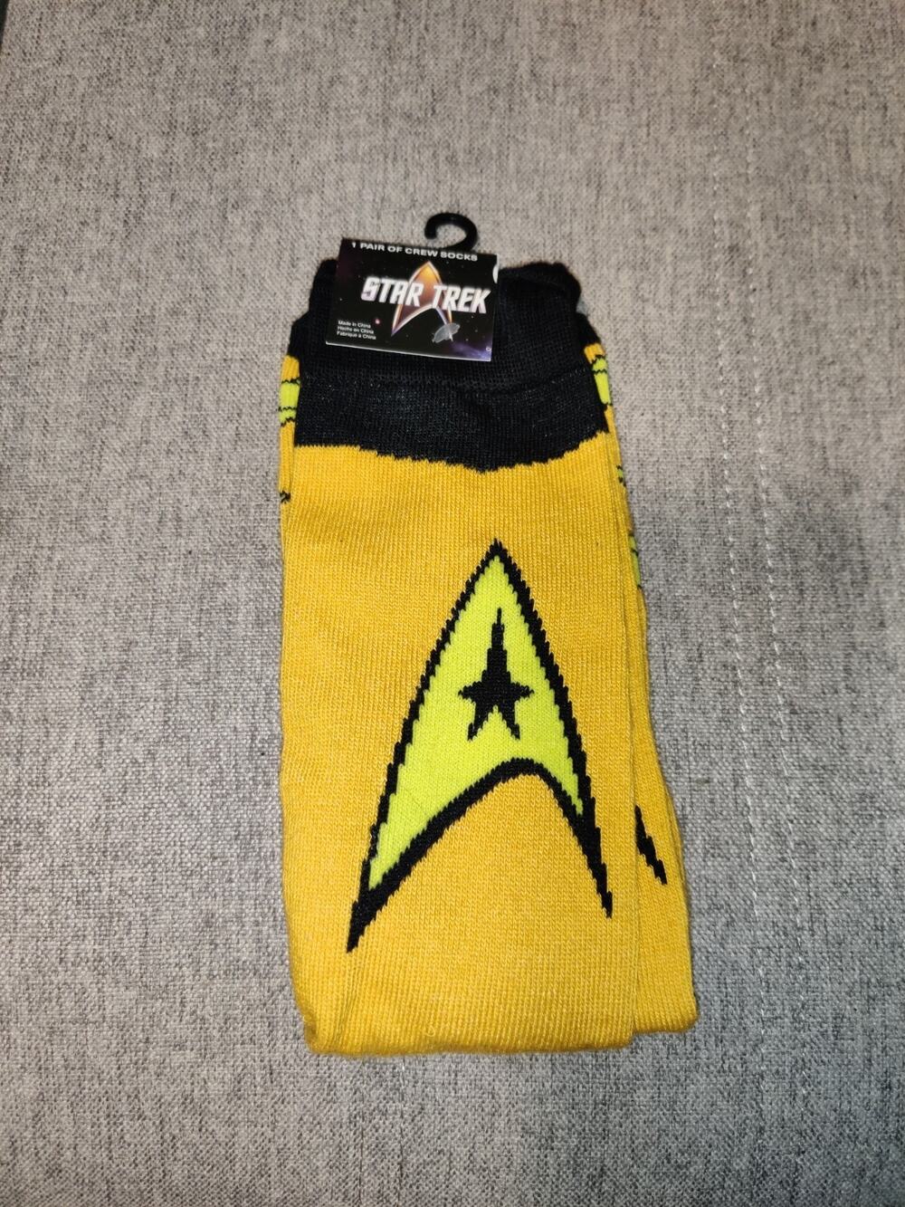 Star Trek Crew Socks NEW